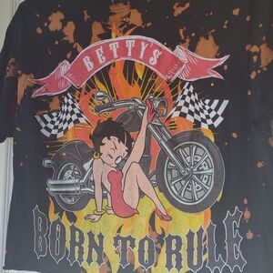 Betty boop shirt for women size M